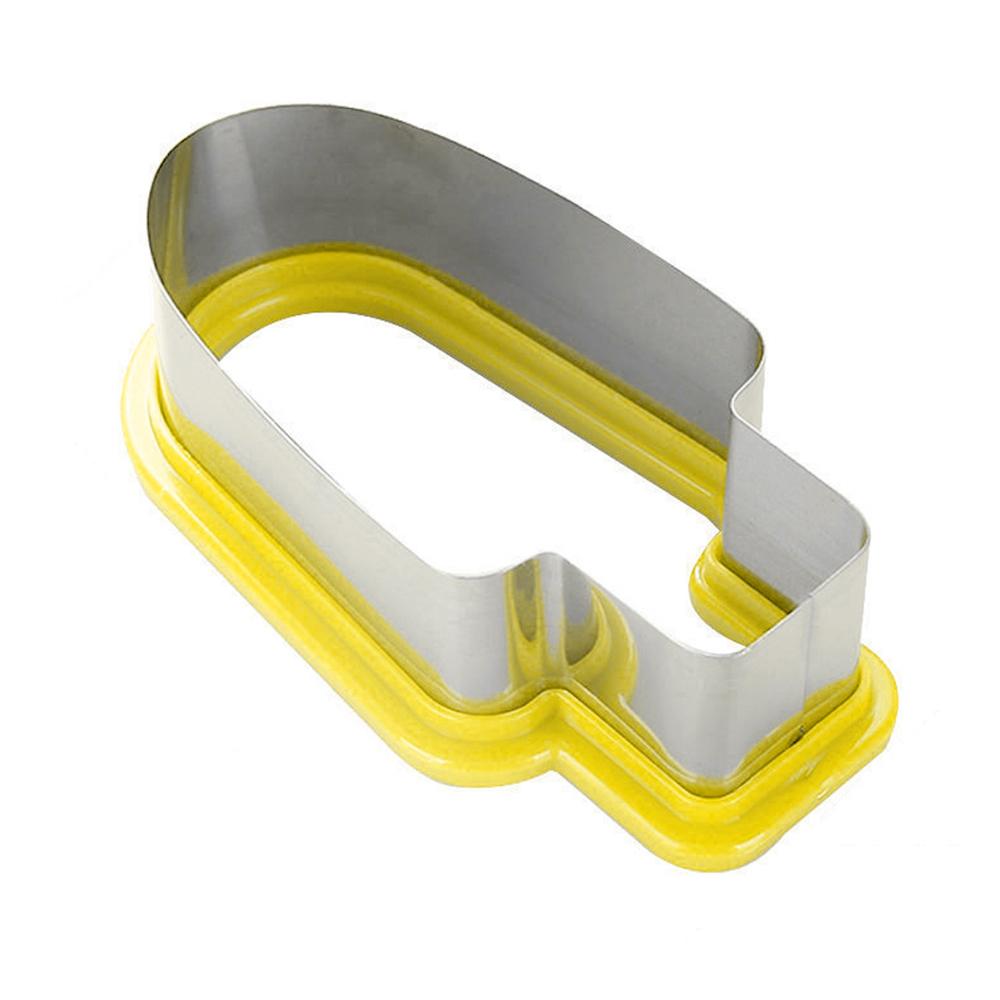 

Арбузный резак из нержавеющей стали, симпатичный дизайн дерева, резка салата, фруктов, инструменты, кухонные гаджеты жёлтый
