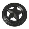 Metal TEXAS EDITION Shield Pentagram 3D Emblem Badge Car Fender Side Tail Body Sticker for JEEP Wrangler Liberty Grand Cherokee ALU1