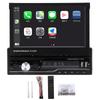 1DIN Car Stereo Radio Multimedia Navigation 7in Telescopic Folding Screen for Carplay