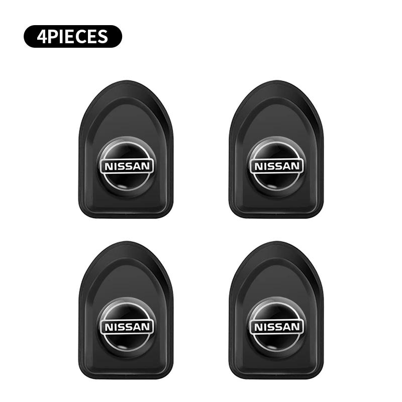 Fashion Mini Car Hooks Black Plastic Self Adhesive Invisible Hooks For Nissan Tiida Teana Skyline Juke X-trail Car Accessories