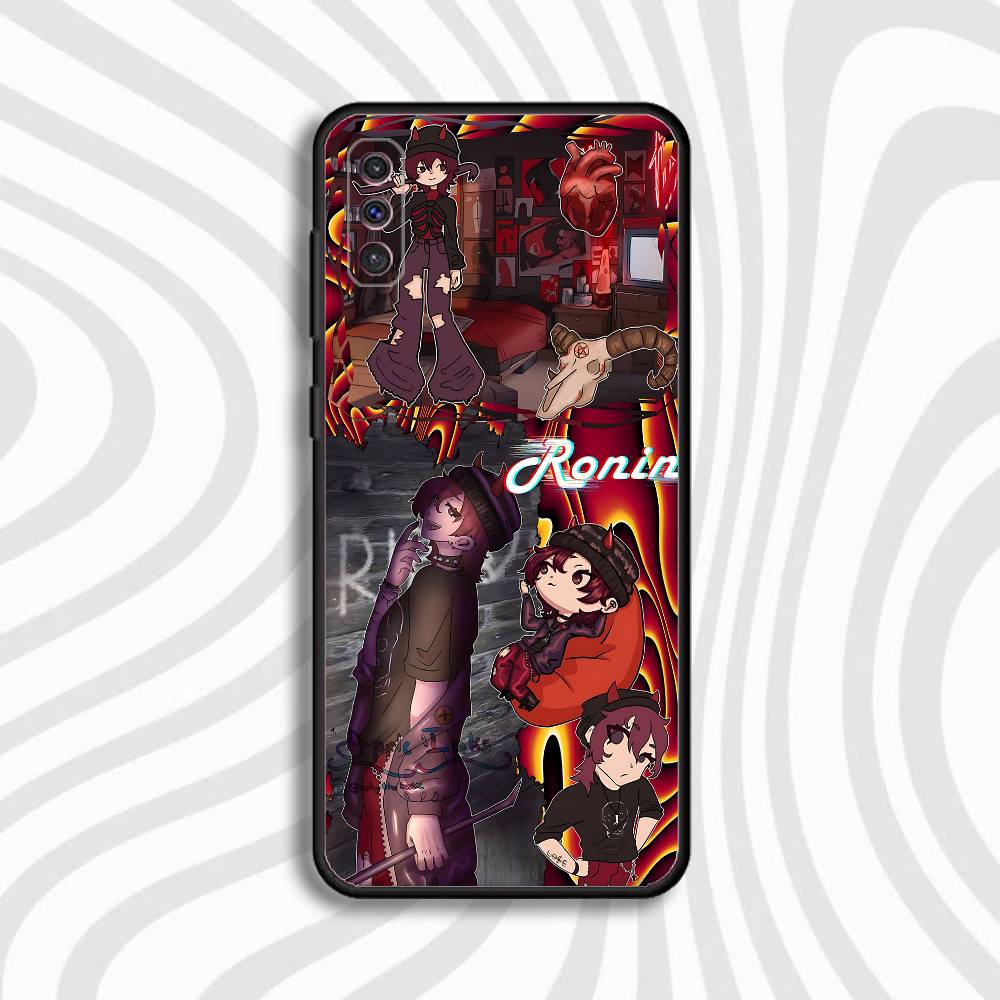 Ronin K-Killer C-Chat Phone Case For Samsung S10,S21,FE,S21,Note 20,S26,S25,S24,S23,Ultra,S9,S22,Plus Soft Silicone Black Cover