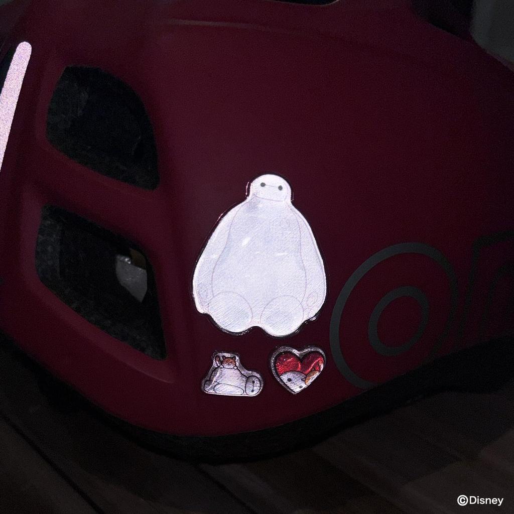 Disney Design Bicycle Sticker Reflective Sticker for Bicycles Baymax "Harupika" - DRS-008