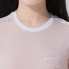 Adidas Comfortable Breathable Short Sleeve Regular T-Shirt Women Tops Light-Pink JY7628