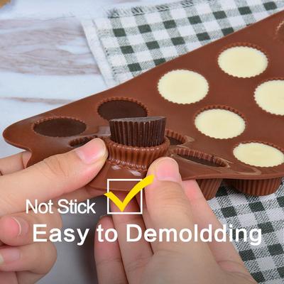 3D-форма для шоколаду Силіконові форми для шоколаду для випічки з антипригарним покриттям Форма для пудингу для желе DIY Кухня для випічки