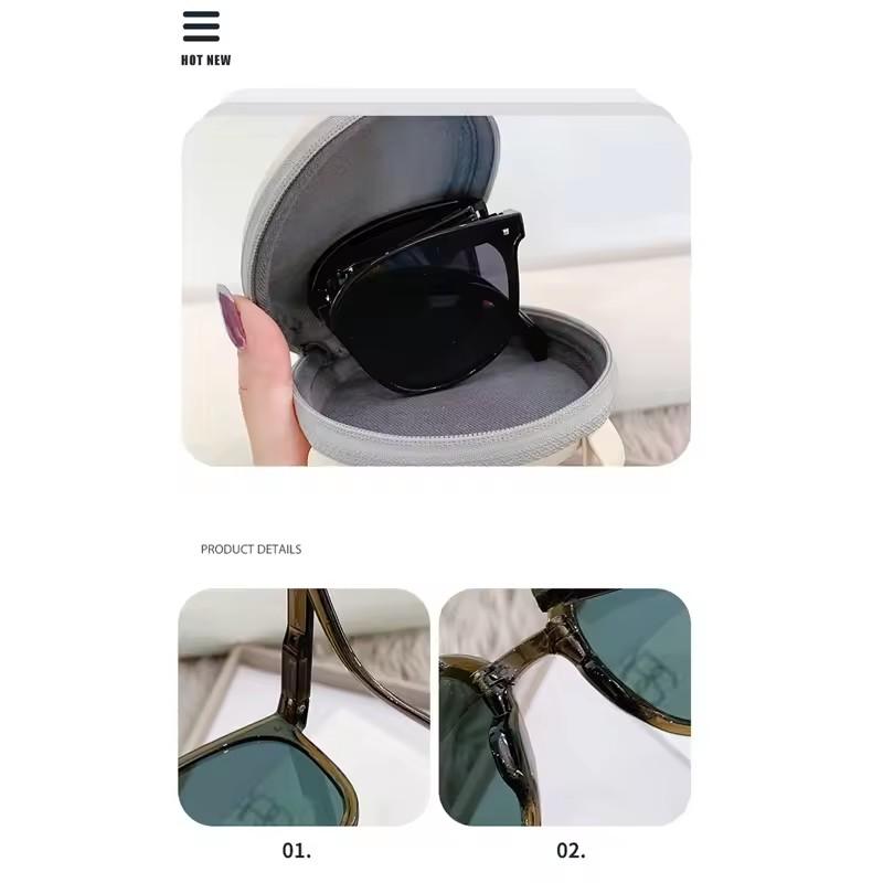 Folding Sunglasses, Portable, Ultra Light Sun Protection, Uv Protection, Sunglasses for Both Men and Women