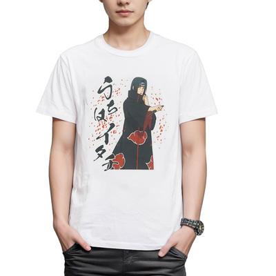 FinePlus Short Sleeve Naruto Shippuden T-Shirt, Character Merchandise, Uchiha Itachi