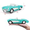 Maisto 1/24 Scale 1957 Chevrolet Corvette Turquoise / Diecast Model Car, Finished Model, 31275 TQ