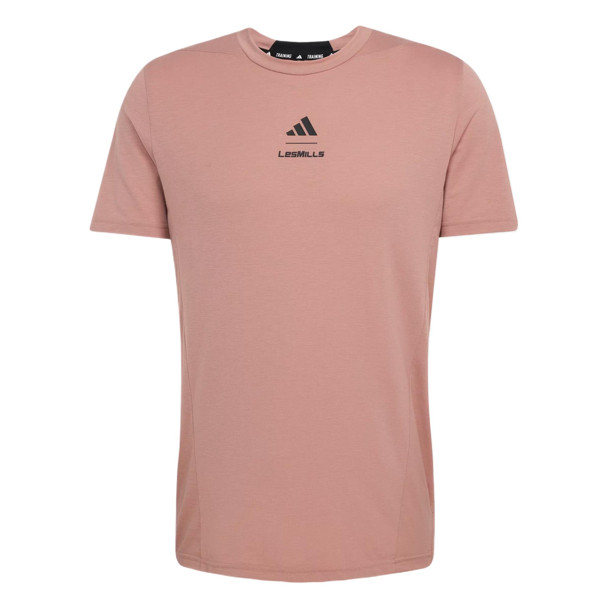 Adidas LES MILLS T Shirt Men s Warm Clay Red JJ1439 M