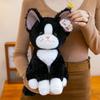 Super Cute Cat Cartoon Plush Doll With Pp Cotton Filling For Birthday Gift And Collection