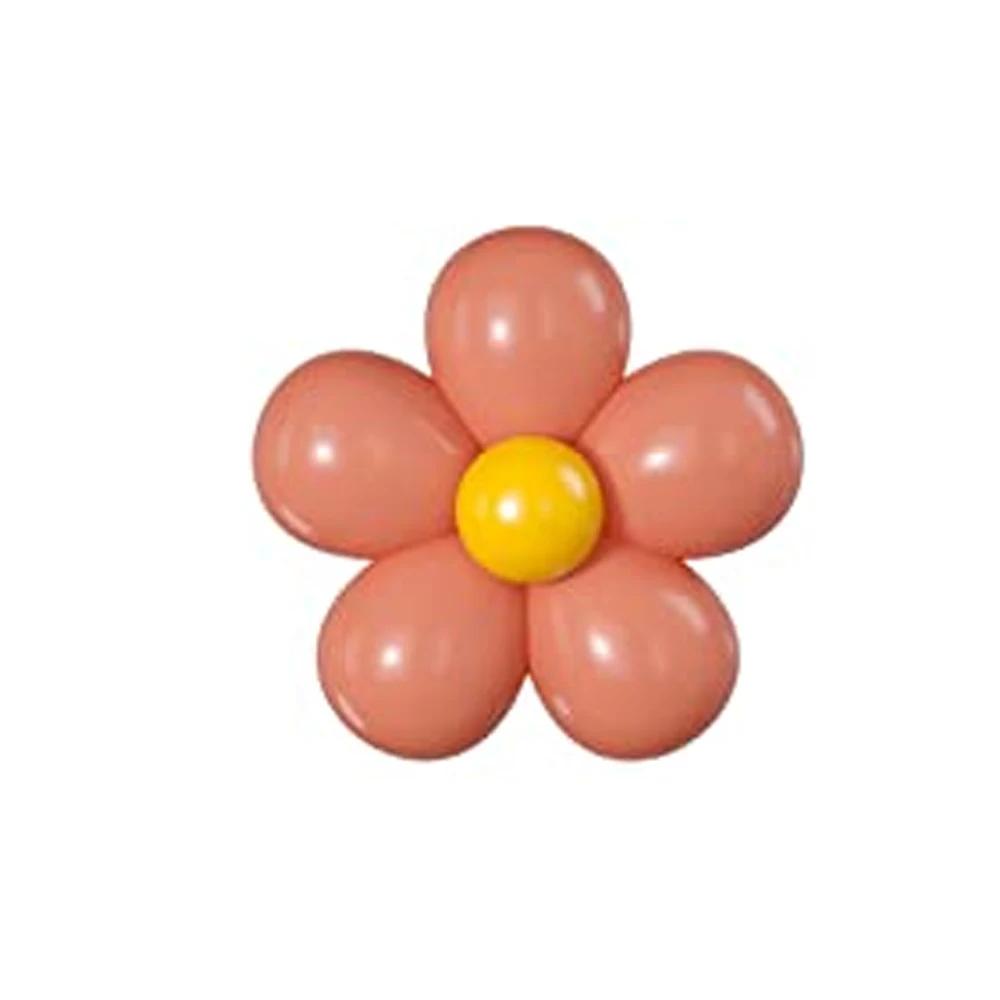 Daisy Flower Balloons Diy Kit Boho Daisy Balloons Flower Party Decorations For Baby Shower Birthday Wedding Groovy Party Supply