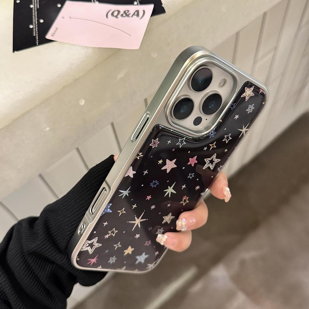 Creative Colorful Stars Phone Case for iPhone 17 iPhone 17 Pro Max