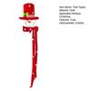 Christmas Tree Topper Snowman Festive Decoration with Scarf Hat Eye-Catching Holiday Decor Party Essential