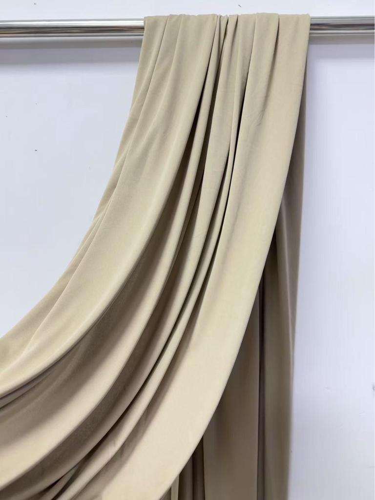 Matte Seiden-Stretch-Stoffe für Hochzeitsvorhänge und Hoteldekoration