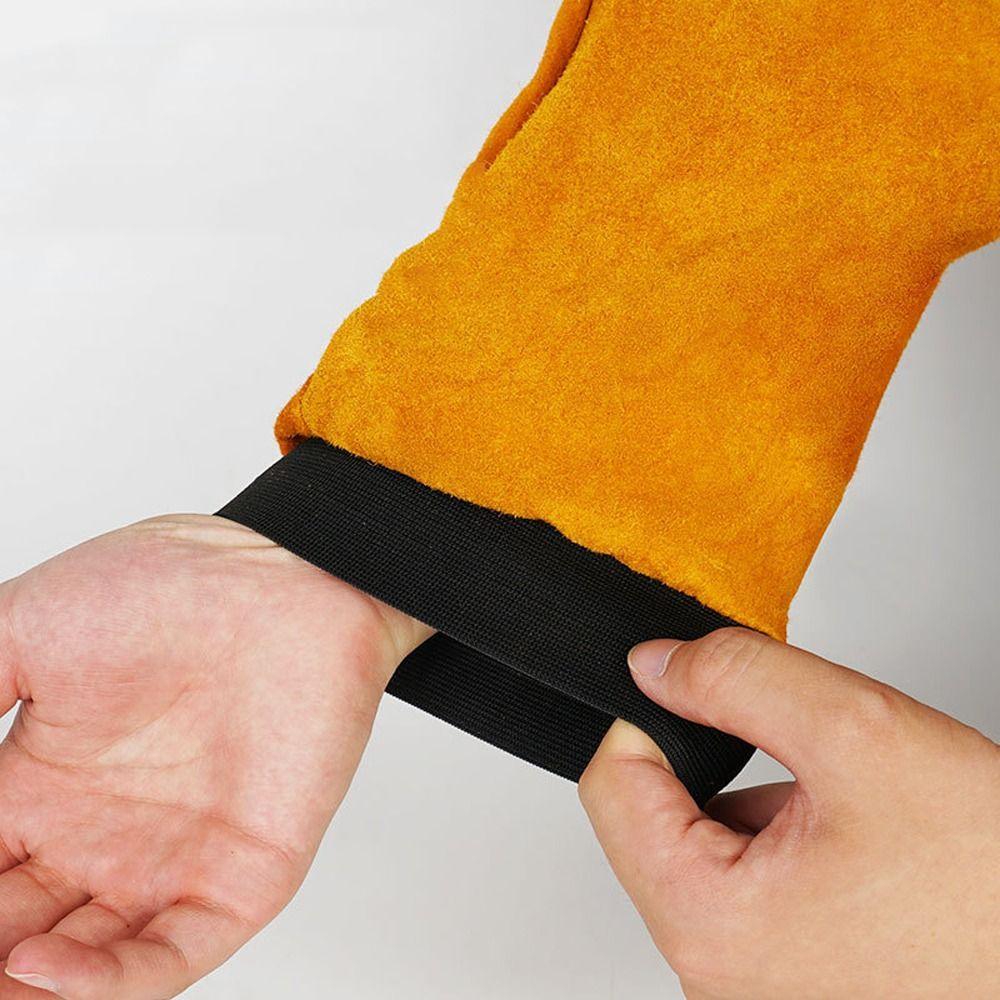 Non-stick Liner Electric Welding Sleeves Breathable Anti-scalding Welding Arm Protector Thickened Wear-resistant