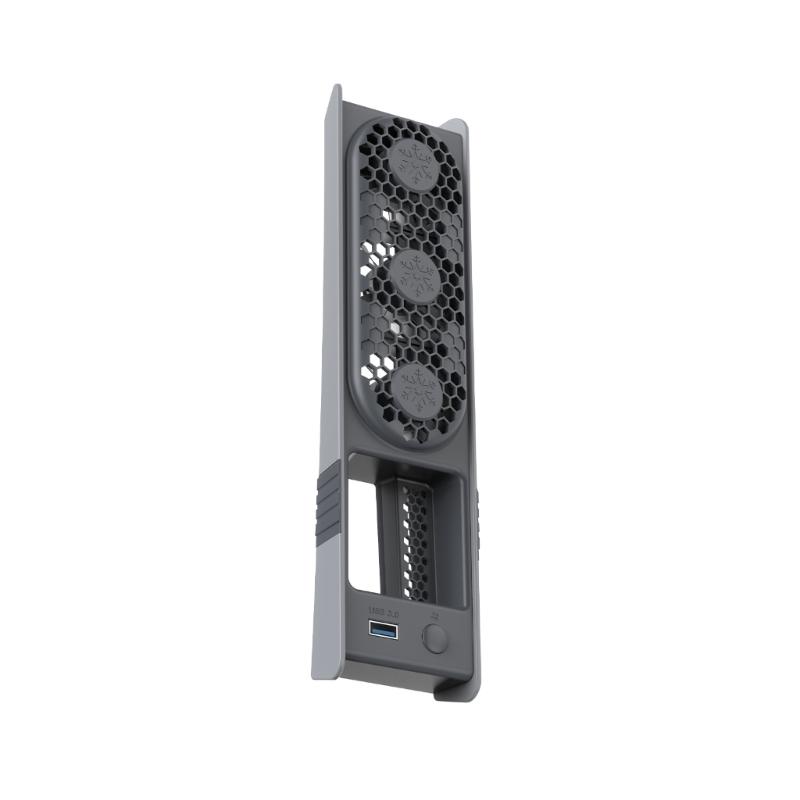 High Efficiency Cooling Fan for P5 Professional/Slim Digital and Disc Edition Build-in 3 Cooling Fan with LED Light серый