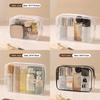 Travel Waterproof Pvc Toiletry Bag Large Capacity Organizer For Packing And Cosmetics Storage