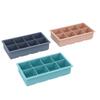 3pcs Ice Cube Tray Multi Purpose Easy Release Silicone Ice Cube Mold with Lid for Freezer