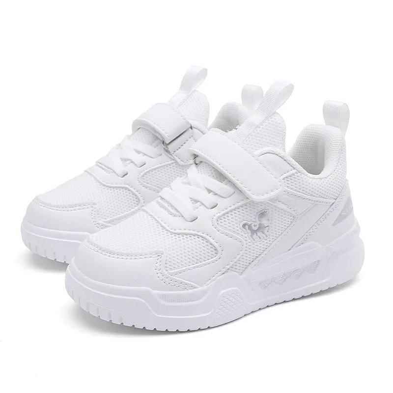 Zwarte Kinderschoenen Jongens School Sneaker 4 Tot 12 Jaar Dagelijks Wandelen Casual Sneaker Kinderen Sportschoenen voor Jongen