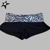 VIONA Mode Femme Emo Noir Décontracté Imprimé Mode Y2K Sexy Coupe Ajustée Polyvalent Taille Basse Gothique Hip-hop Street Short