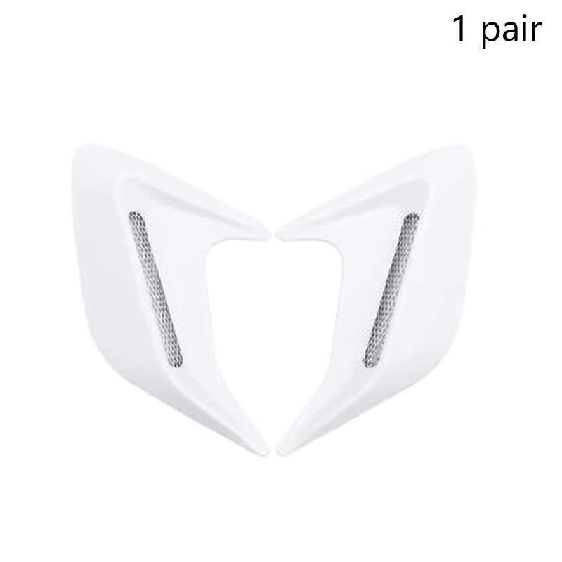 

2 шт. наклейки на боковые воздухозаборники автомобиля, модификация вентиляционной решетки, крышка бокового воздухозаборника, украшение капота, автомобильные аксессуары B