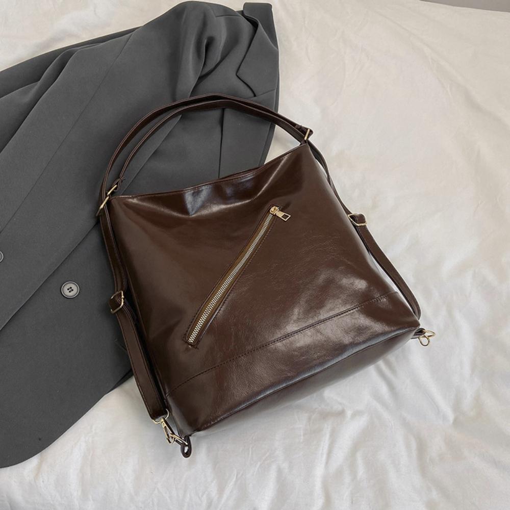 

Женская винтажная сумка через плечо из искусственной кожи, модный женский рюкзак, женская повседневная дорожная сумка, школьная сумка для девочек кофейный