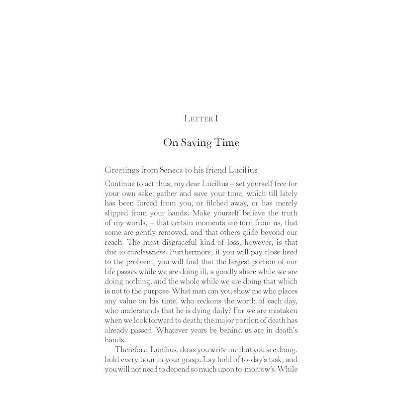 Letters From A Stoic Unabridged Classics by Lucius Annaeus Seneca | Ethics & Moral Philosophy | Ancient & Classical