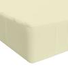 Seat Cushion SOEST 100percent  Polyester Cream 120 x 60 x 15 cm