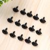 40Pcs Black Plastic Safety Noses For Teddy Bear Doll Animal Puppet Crafts Children DIY Doll toys Accessories Dog Puppy Nose