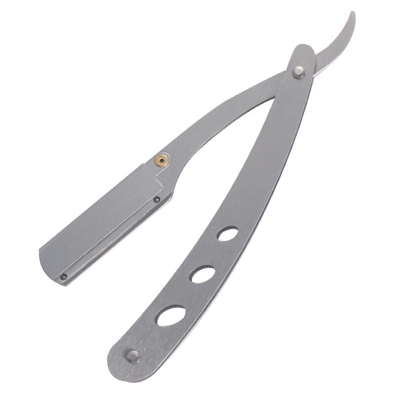 

Бритва старого образца, ручная мужская бритва, моющаяся бритва из нержавеющей стали для парикмахерских и бритья