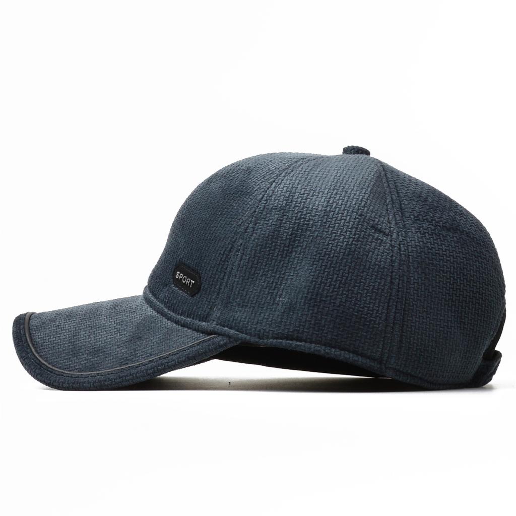 NORTHWOOD Winter Warm Mens Sport Baseball Caps Plush Velvet Thickened Outdoor Windproof Ear Protection Baseball Cap Men Trucker Hats
