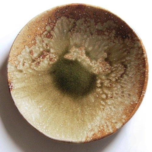 

Shigaraki ware ash glaze large plate F03