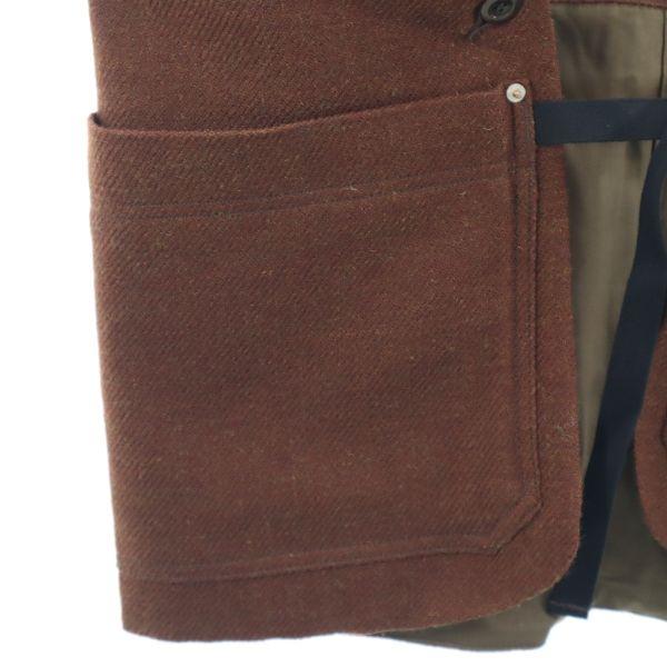 unused Johnbull wool tweed Best F Brown Men's Used