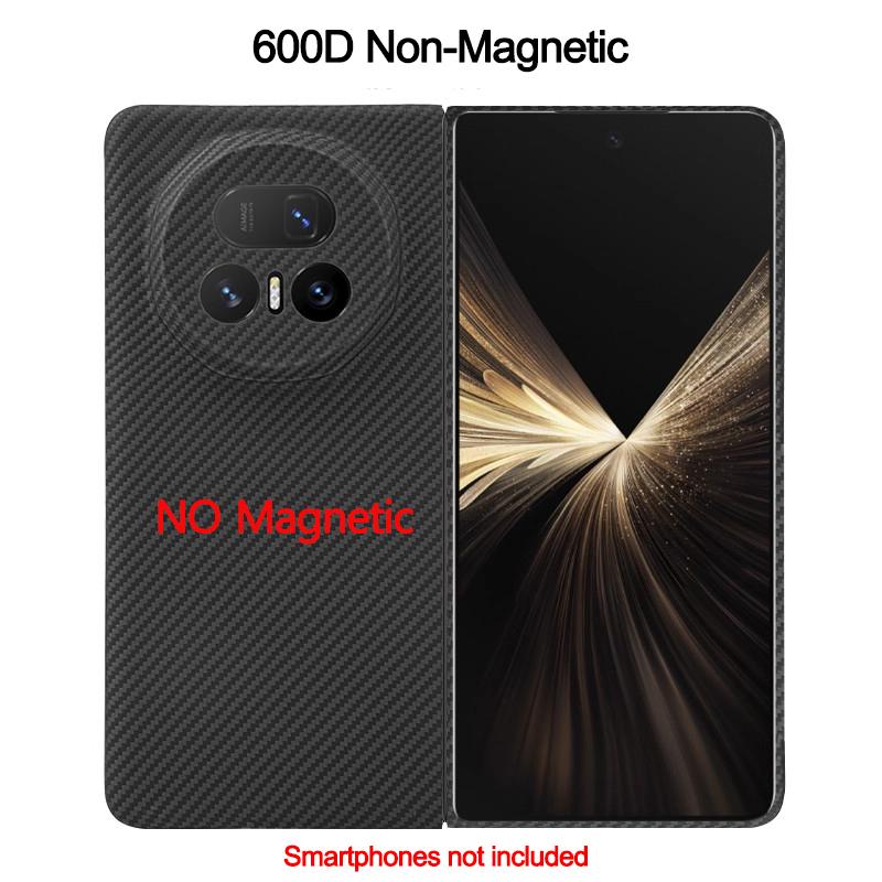 For Honor Magic V5 Aramid Carbon Fiber Case Kevlar Cover Ultra Thin Lightweight Armor Protective Cover Slim Durable Sturdy