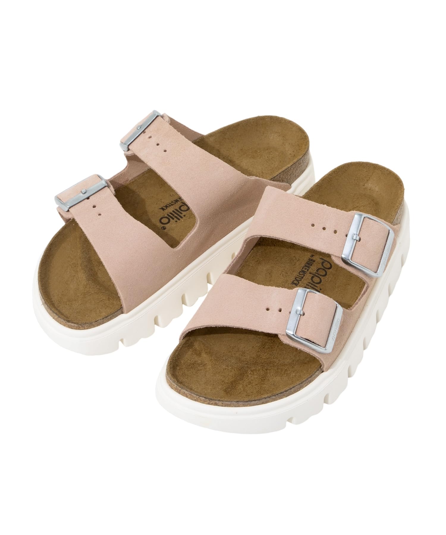 Birkenstock Arizona Chunky Suede Leather Sandal 1029117 Light Rose
