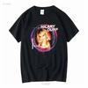 Hilary Duff Tour 2006 Baumwoll-T-Shirt Alle Größen S 4XL 3a547 Vintage Gewaschen Lässig Atmungsaktiv Designer Kleidung Unisex Streetwear