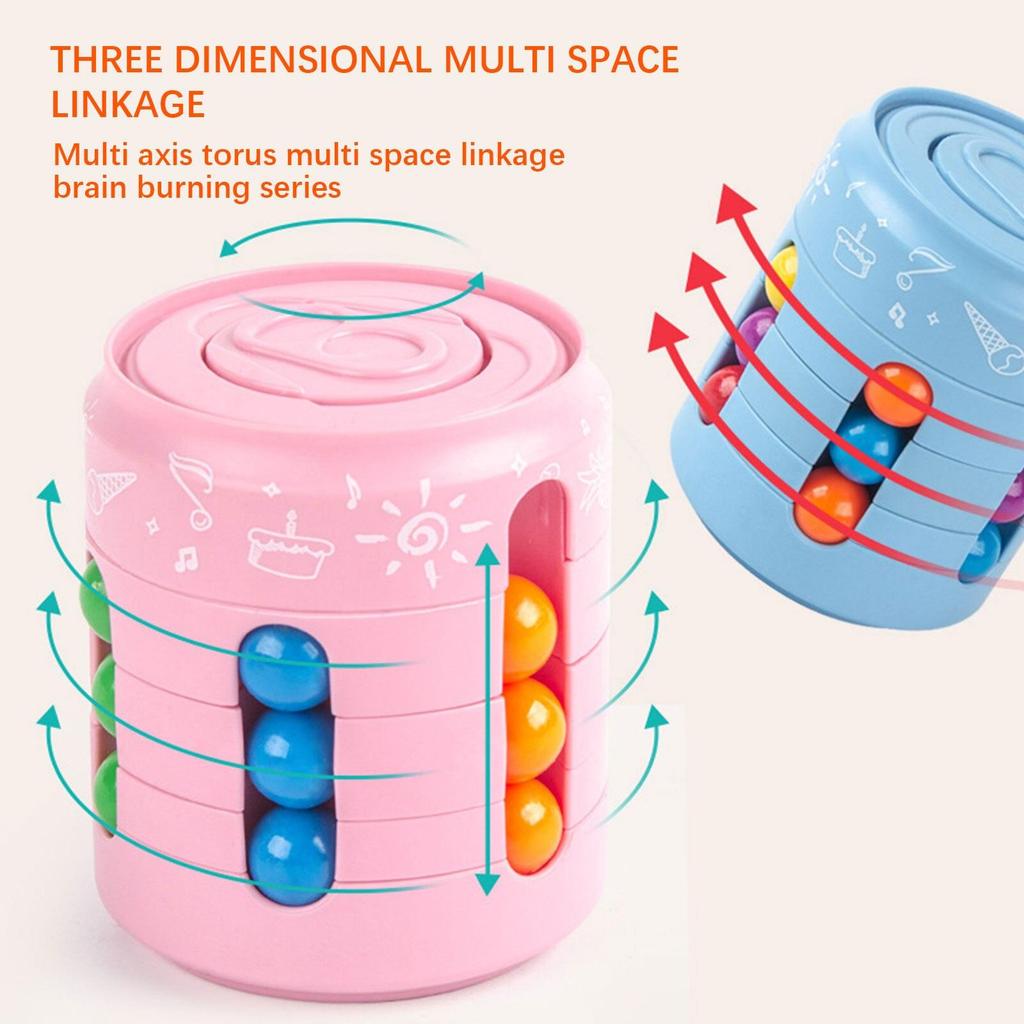 Anti Stress Cube Kann Kreisel Kleine Magische Bohne Pops Stress Relief Spielzeug Kinder Dekompression Entspannen Druck Spielzeug