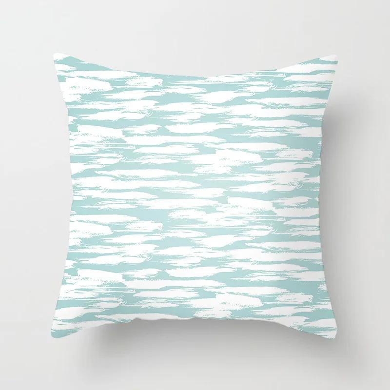 Geometric Pillow Cover Home Sofa Cushion Cover Throw Pillow Case 45X45Cm Pillowcase Home Decorative Throw Pillows Hotel Car Seat