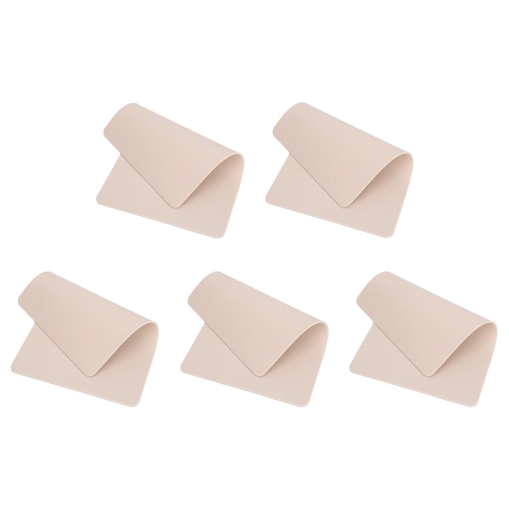 5PCS Tattoo Practice Skin Thicken Ink Free Double Side Microblading Eyebrow Practice Skin for Beginner