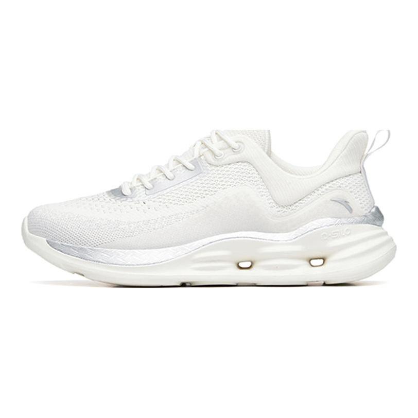 ANTA Running Shoes Women's Low top Ivory White/Silver 922217704-1