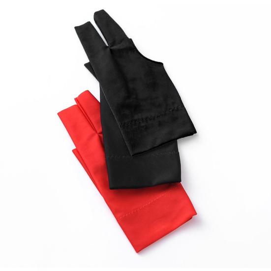 1Pc 3-Finger Billiards Glove Anti-slip Sweat-absorbing Breathable Men Women Right Hand Snooker Cue Sport