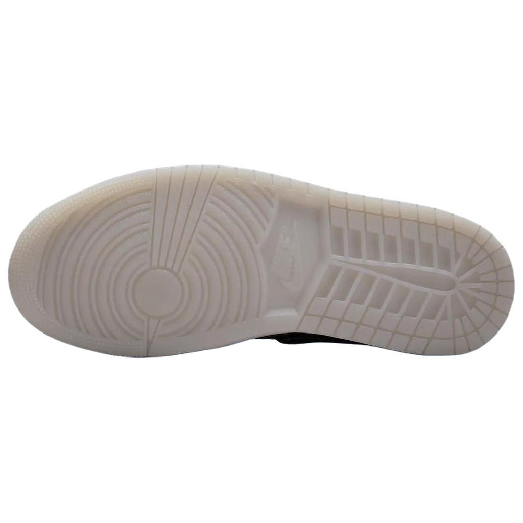 New Jordan Air Jordan 1 Abrasion Resistant Low Top Vintage Basketball Shoes Women's Silver Gray HQ2186-002