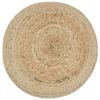 VidaXL Pouf fait à la main 45 x 30 cm Jute