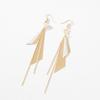 Temperament Geometric Long Earrings, Simple And Cold Wind Triangular Fringed Earrings, Tide Earrings.