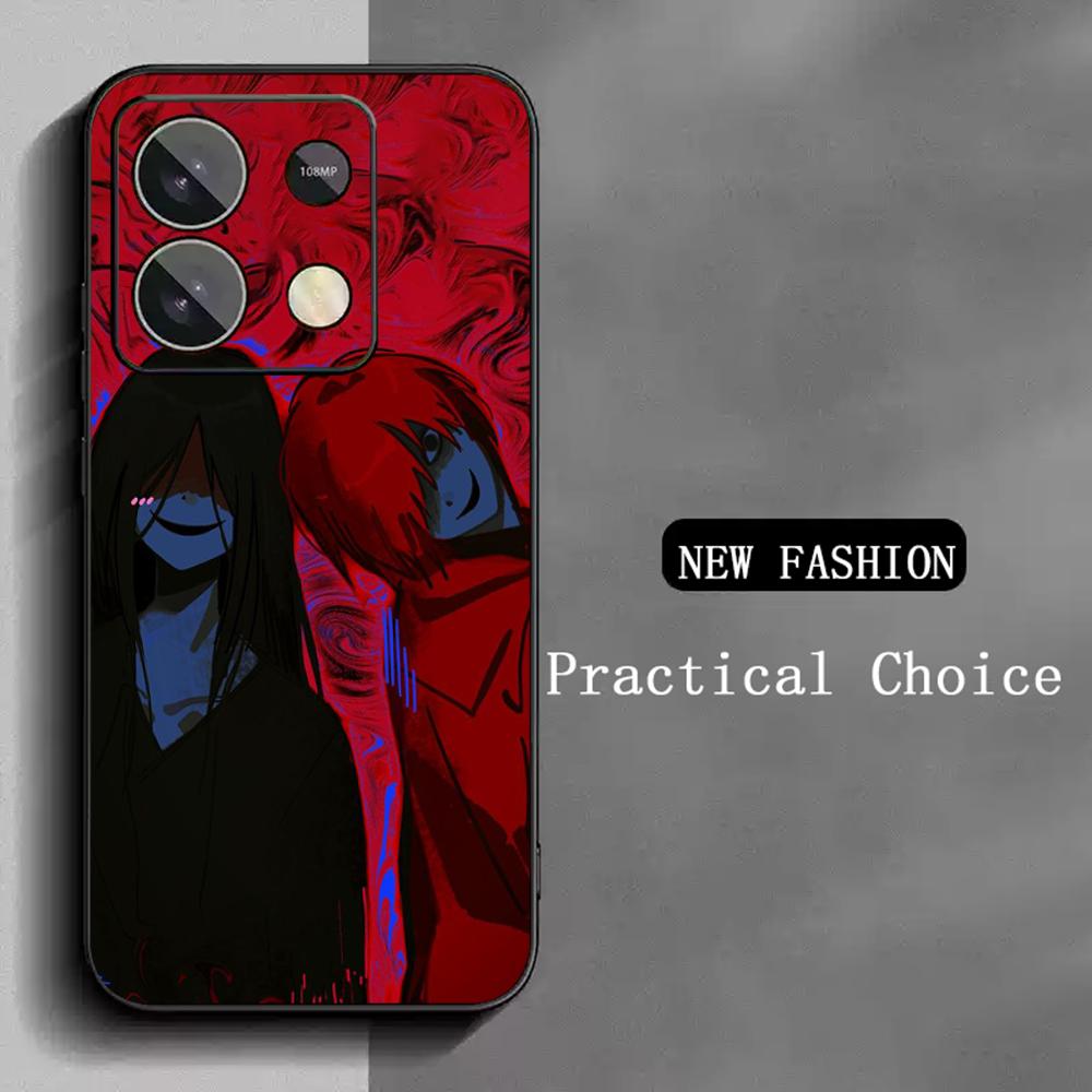 

Scarletella homicipher Y2k игра мужчина Чехол для телефона Для Redmi Note 14 13 12 11 Pro Plus S 5G 14C A3 Мягкий черный чехол для телефона Redmi Note 11 4G
