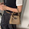 Handbag Bucket Bag Leather Female Cross-body 2026 Women's High-quality Kelli
