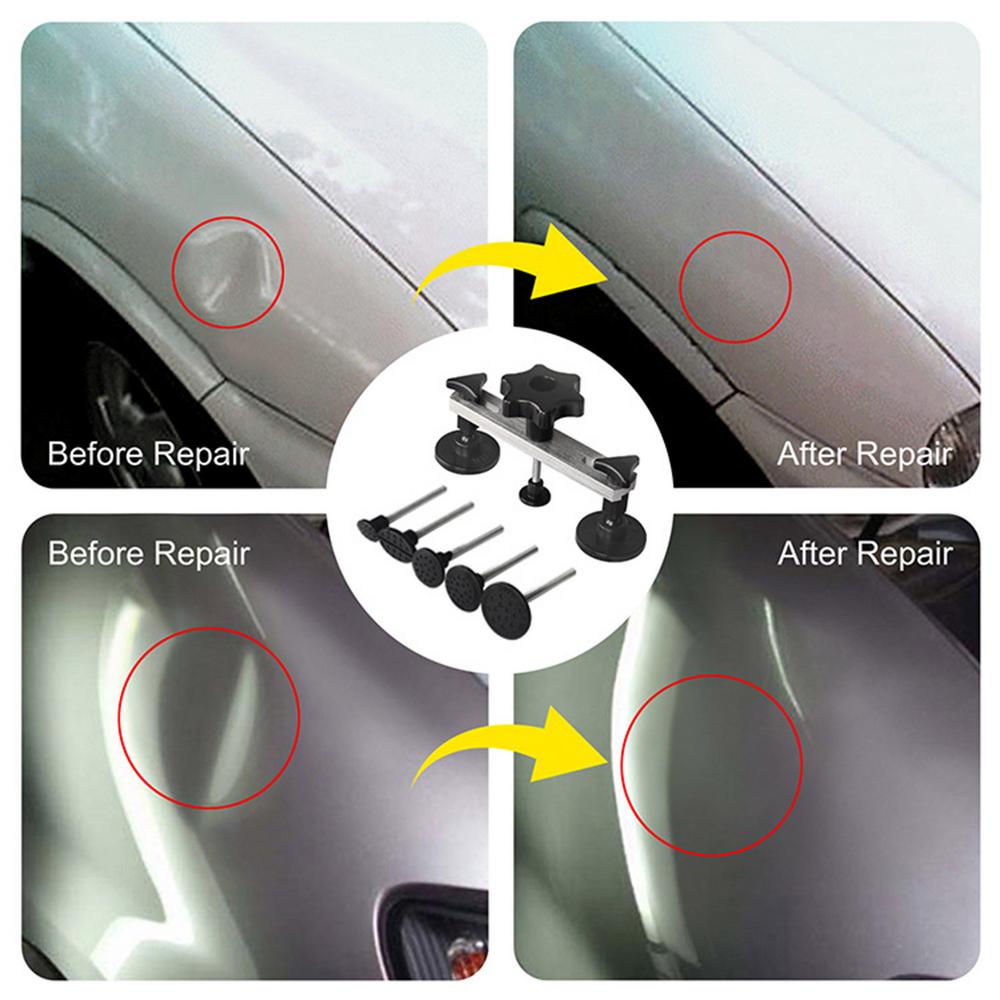 Auto Body Repair Tool Kit Dent Repair Kit For Car Body Hails Dent Removal Dent Puller Kit Car Dent Removal Kit Powerfully Car