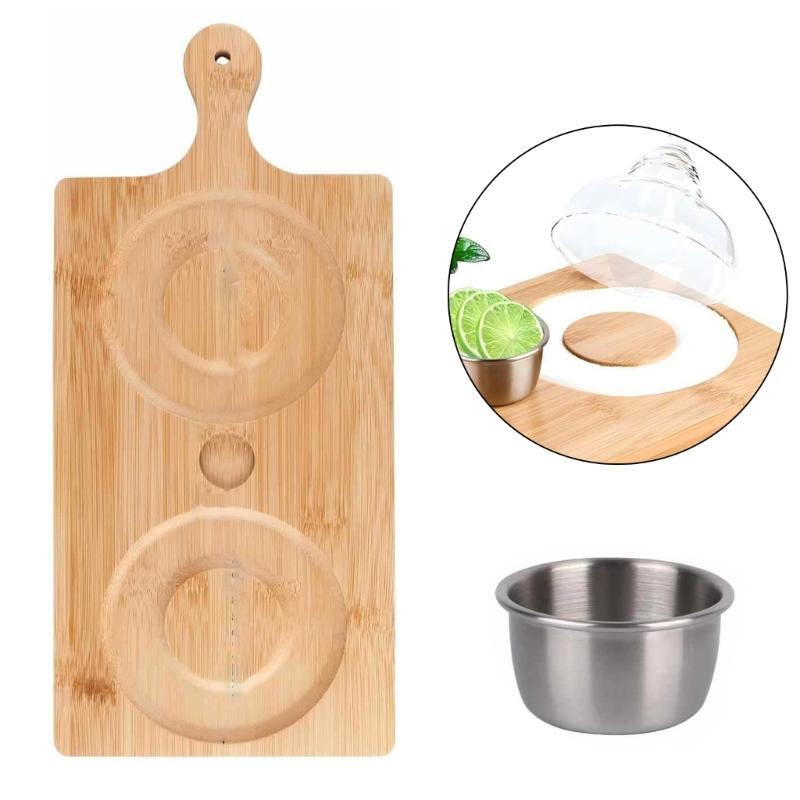 Professional Margarita Salt Edge Set With Smooth Outside Easy To Clean Stackable Design For Home Bar Restaurant Use
