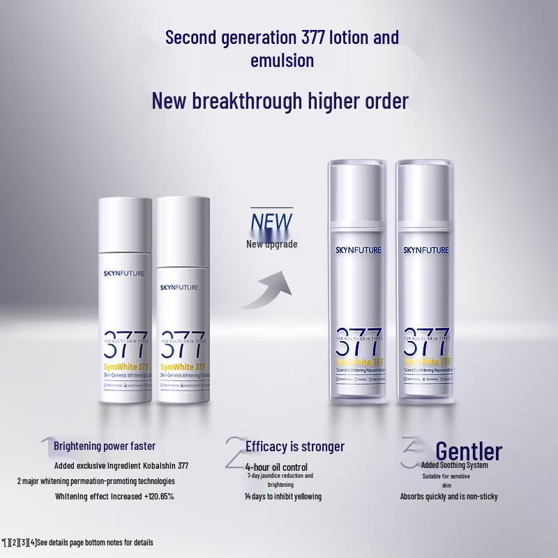 SKYN FUTURE 377 Whitening Essence & Lotion Trial Pack