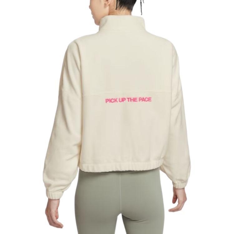 Nike PICK UP THE PACE Sweatshirt Women's Light Yellow IO0254-047