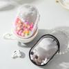 10Cm Plush Doll Out Bag Pvc Transparent Cotton Doll Transparent Display Pouch Clear Storage Case For Anime Cartoon Dolls